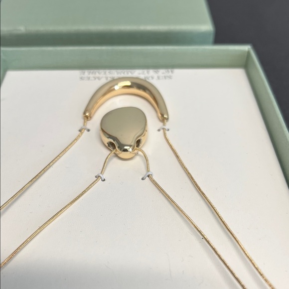 Atterri | Stackable Gold Tone Necklace Set ✨ - Picture 6 of 6